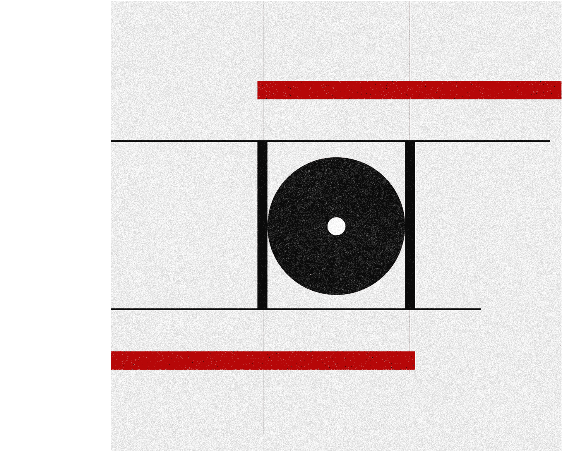 rhythmic interplay of forms echoing the tank watch silhouette