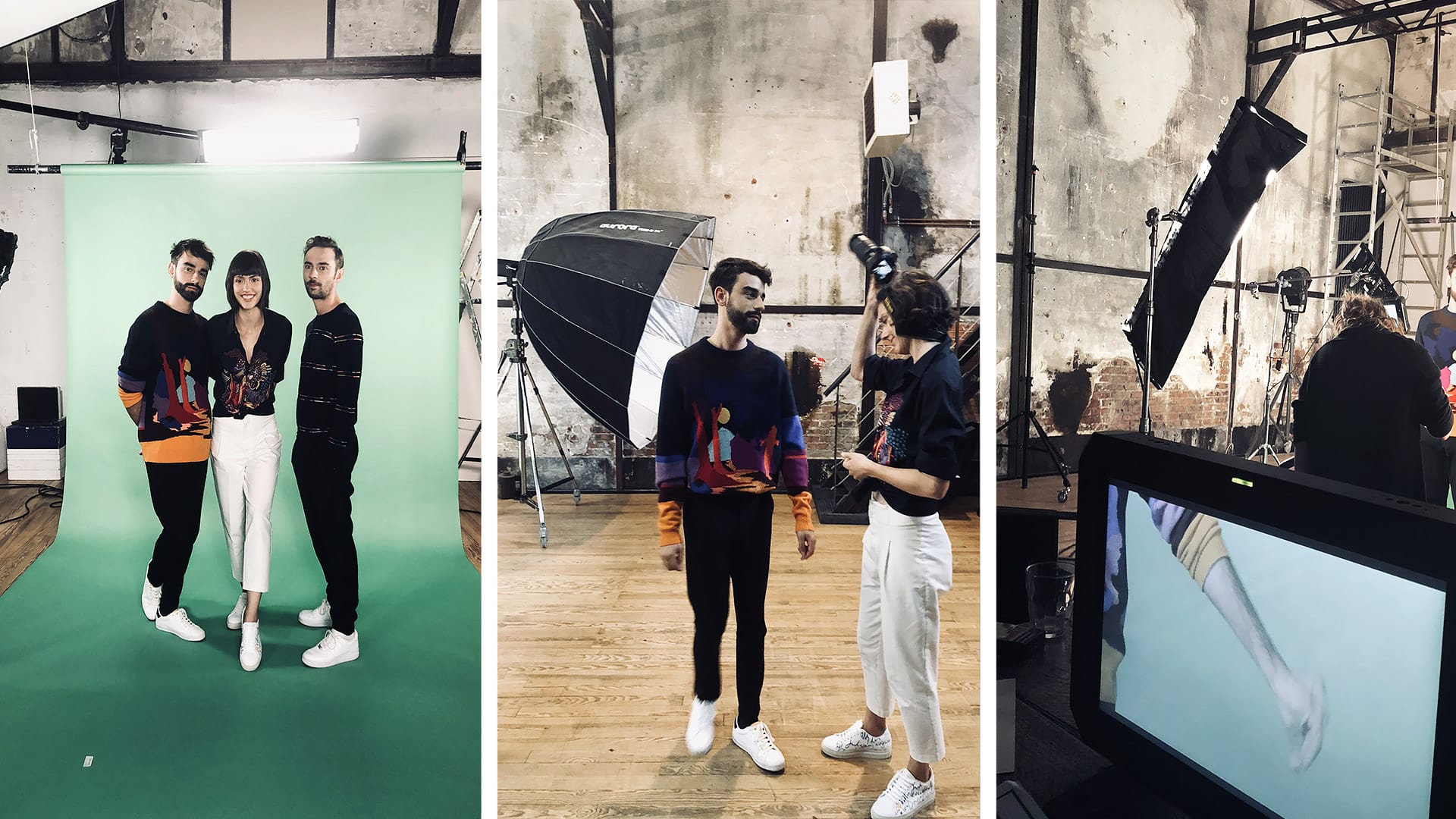 Behind-the-scenes process for Evergreen – The Foreigner music video