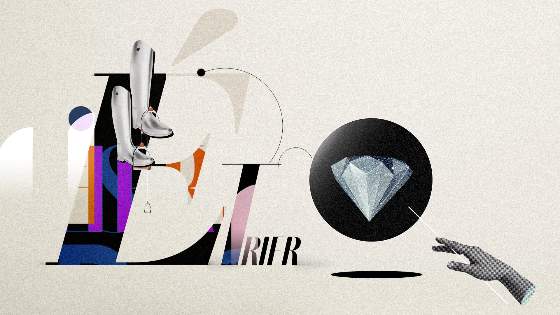 stop-motion collage showing Ryan in motion with layered photos and textures