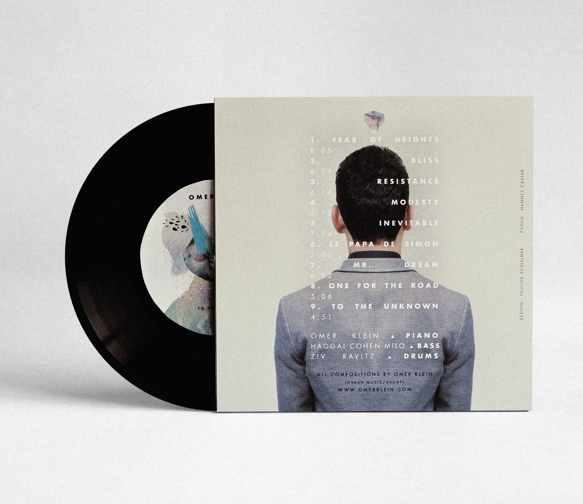 Poster design created for Omer Klein's album To The Unknown