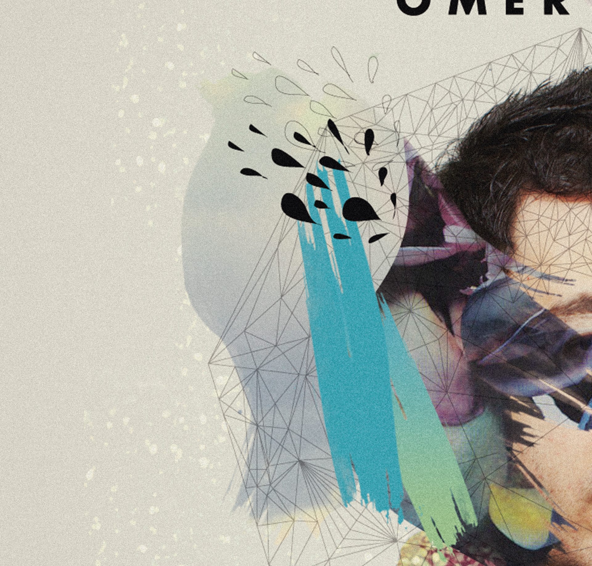 Vinyl and label design created for Omer Klein's album To The Unknown